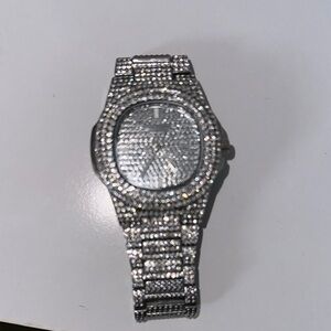 Pintime Silver Stainless Steel Watch